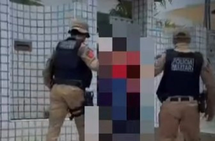 Imagem Homem preso em ação da polícia militar no município de Igaracy 