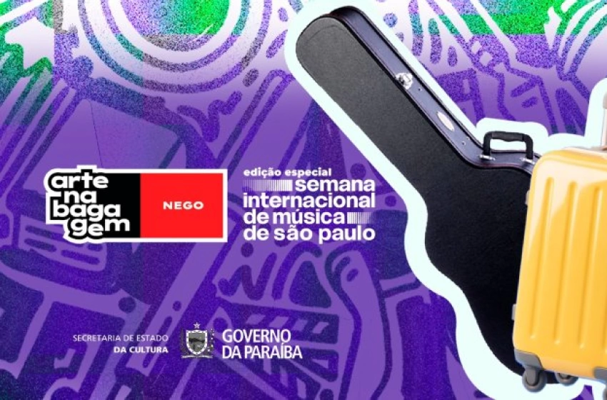Imagem Inscrições para edital Arte na Bagagem