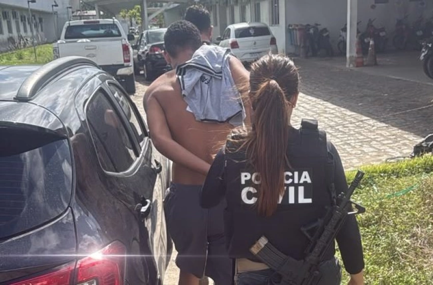 Imagem Homem preso em ação da polícia civil em João Pessoa 