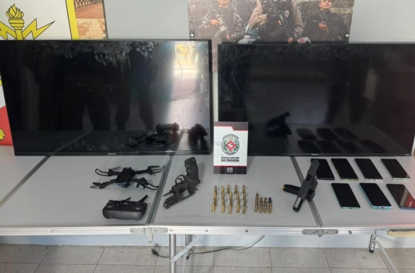 Imagem Objetos roubados recuperados pela polícia militar em Brejo do Cruz 