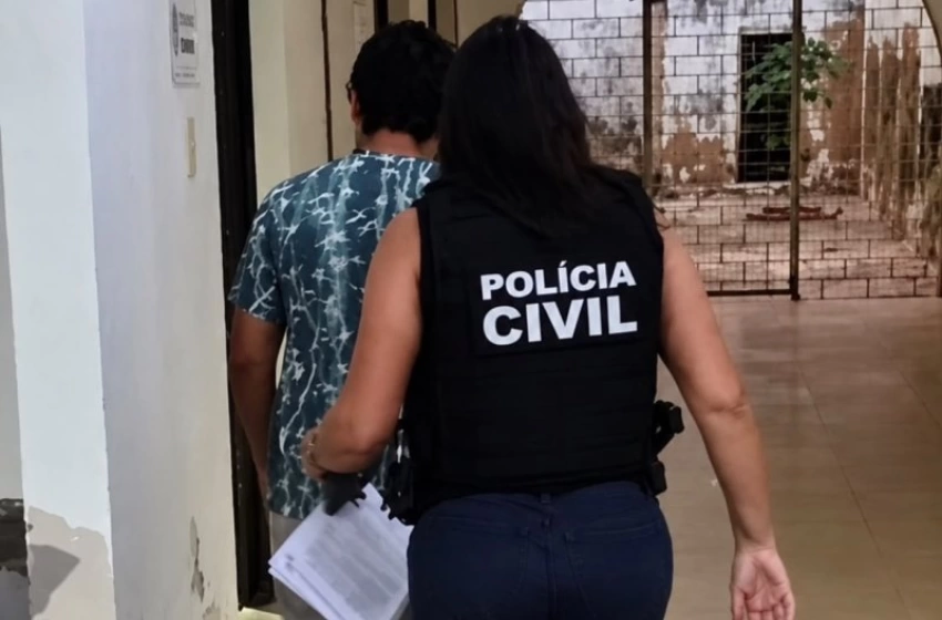Imagem Homem preso pela Polícia Civil de Patos 