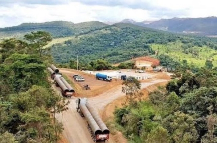 Imagem Obras de pavimentação no acesso à Serra do Vital