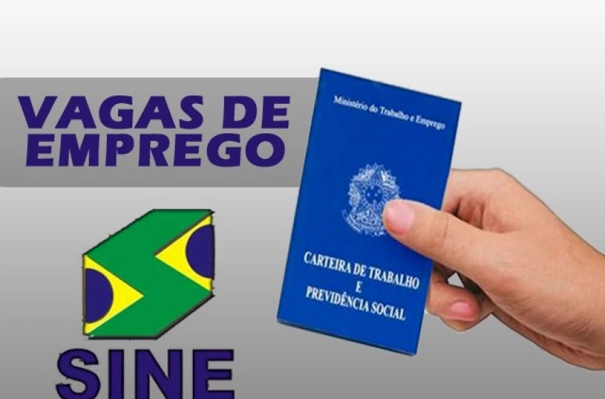 Imagem Sine abre vagas