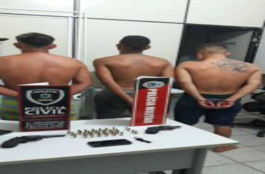 Imagem Trio preso