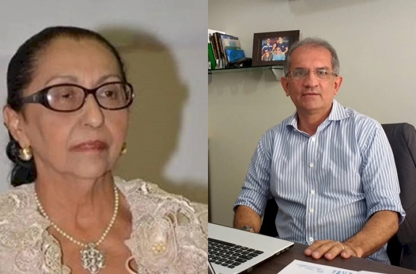 Imagem Os ex-prefeitos, Vilma Maranhão, e Vital da Costa Araújo