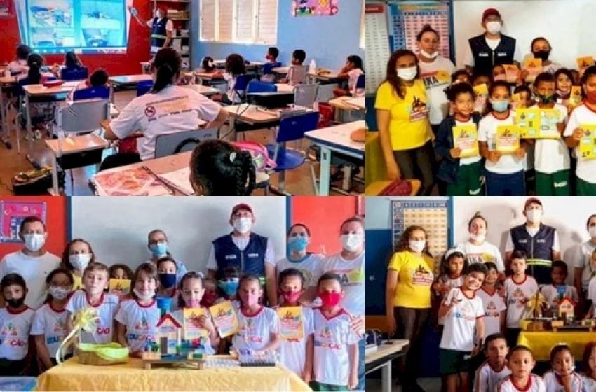 Imagem Palestras nas escolas municipais de Aparecida 
