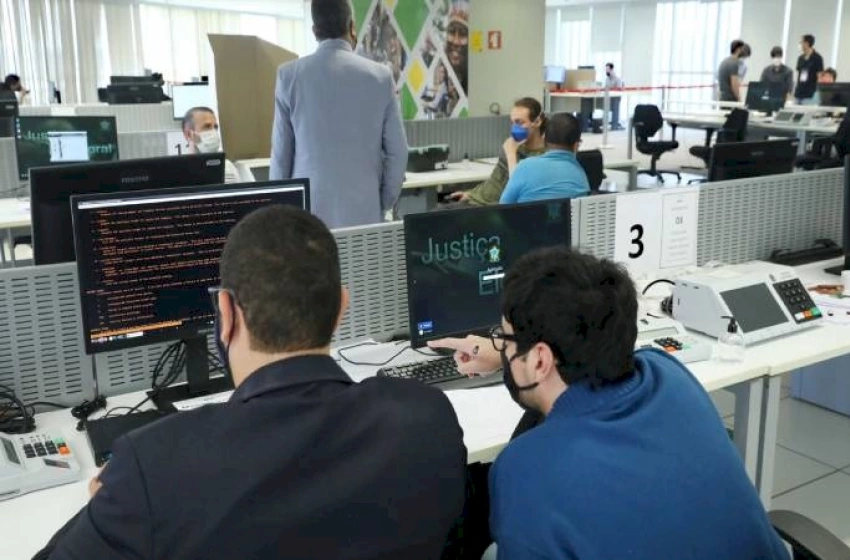 Imagem SSegunda fase do teste público de segurança (TPS) do sistema eletrônico