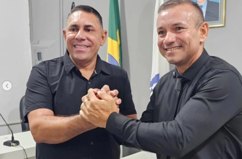 Imagem João Neto, e o Vereador, Marquinhos de Raissa