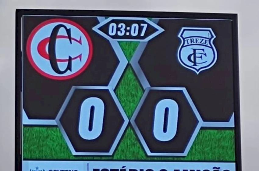 Imagem Placar eletrônico nos Estádios Amigão e Almeidão