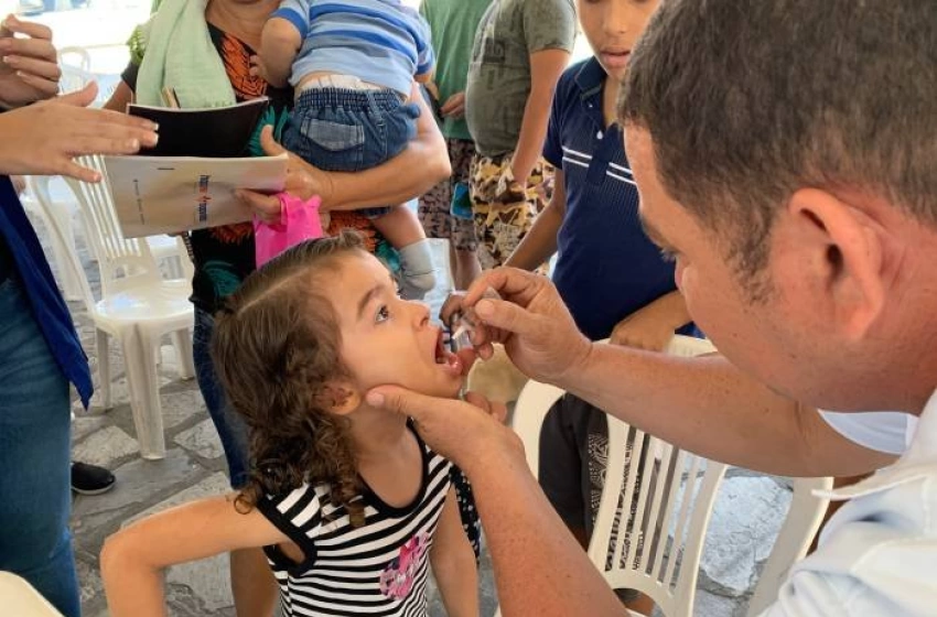 Imagem Campanha Nacional de Vacinação contra a Poliomielite