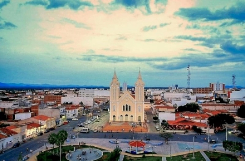 Imagem Cidade de Sousa, vista aérea 