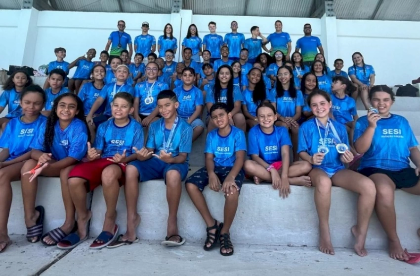 Imagem Atletas do SESI PB conquistam 43 medalhas em Torneio na Capital