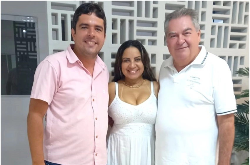 Imagem Fábio Braga, Raniele Ferreira, e Lindolfo Pires