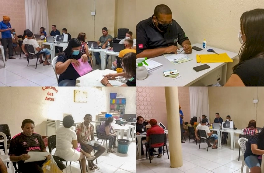 Imagem Foram emitidos 472 documentos nesta sexta-feira em São José da Lagoa Tapada