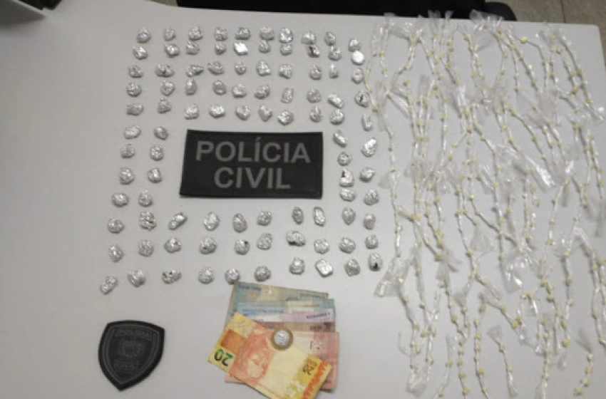 Imagem Papelotes de Drogas