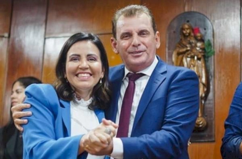 Imagem Deputado Chico Mendes e a Secret&aacute;ria Pollyanna Dutra