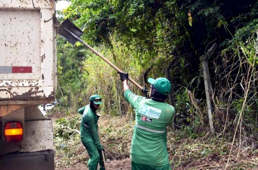 Imagem Agentes da Autarquia Especial Municipal de Limpeza Urbana (Emlur)