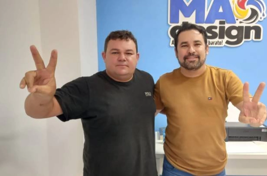 Imagem Leandro da Oficina com o Vereador, Eugênio Rodrigues