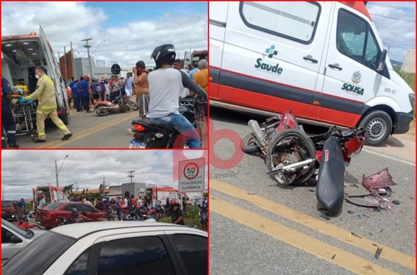 Imagem Grave acidente na cidade de Sousa, Sertão da Paraíba