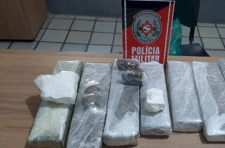 Imagem Drogas apreendidas pela polícia na cidade de Paulista 