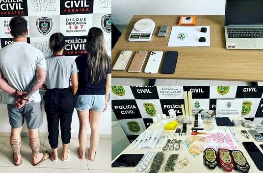 Imagem Prisão de três investigados de vários crimes