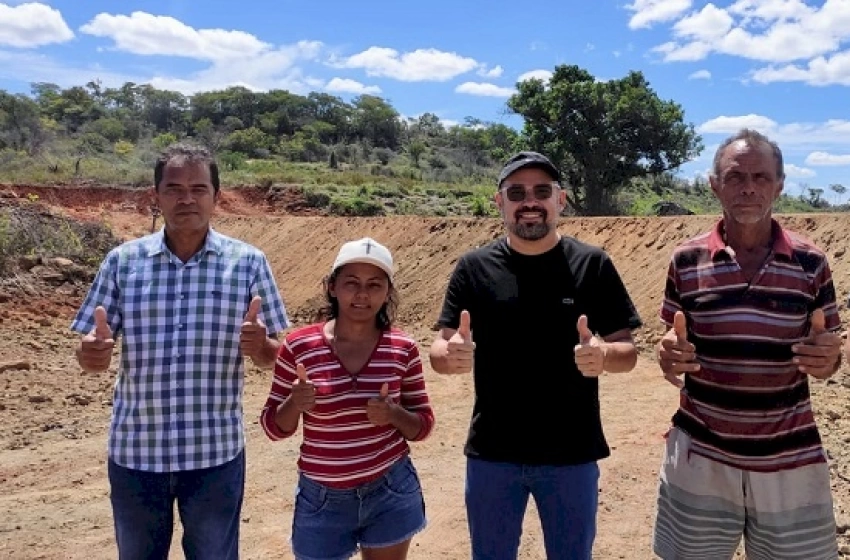 Imagem A ação tem o intuito de beneficiar várias famílias da localidade e adjacências