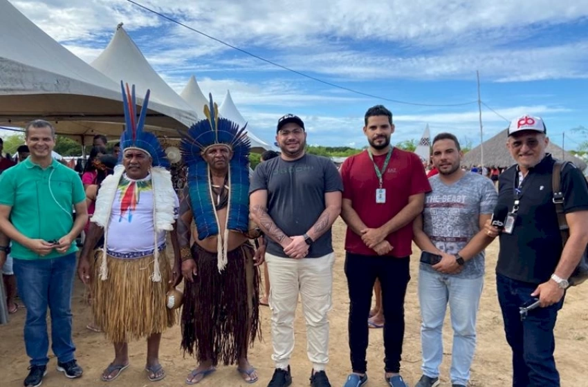 Imagem Representação da Conafer no Festival Indígena no Conde/PB