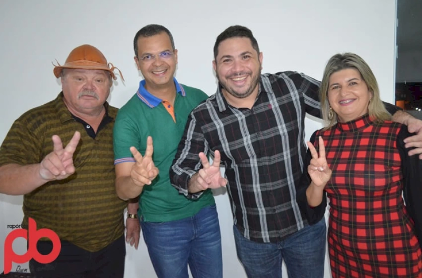 Imagem Galego do Peixe, Jutay Menezes, Jeronimo Jr, e Silvia da Pesca
