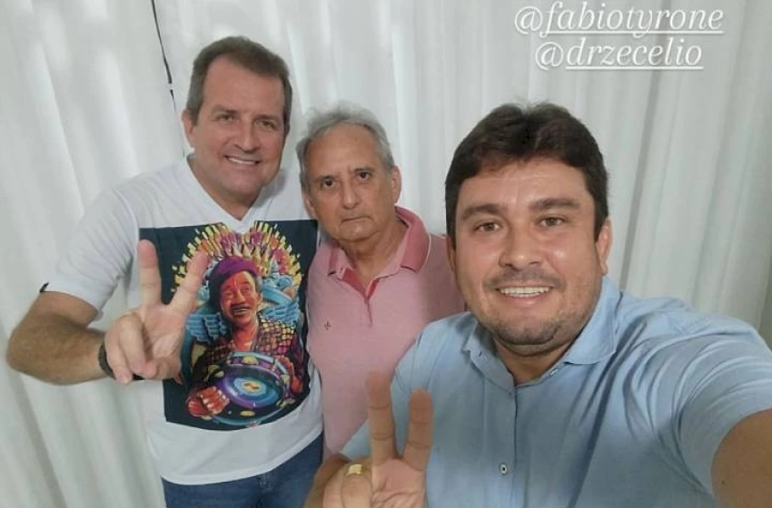 Imagem Fábio Tyrone, Zé Célio, e Helder Carvalho
