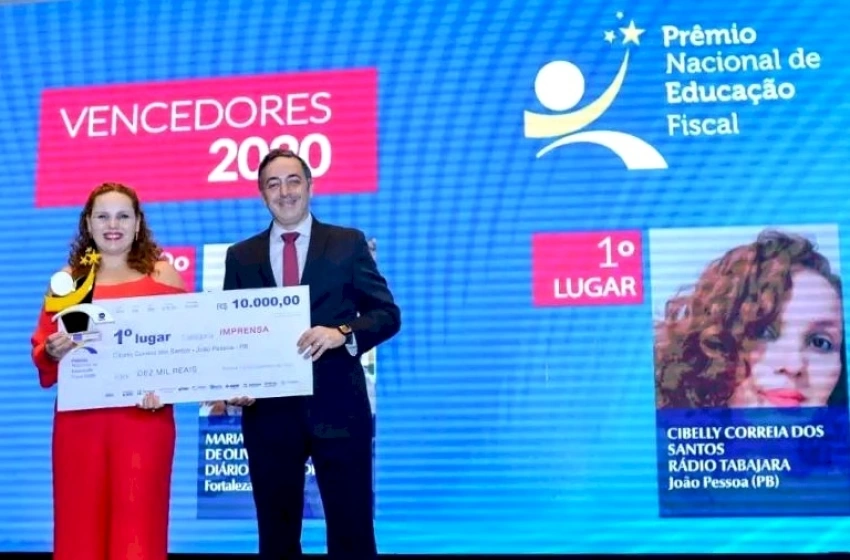 Imagem Paraíba é vencedora na categoria Imprensa do Prêmio Nacional de Educação Fiscal