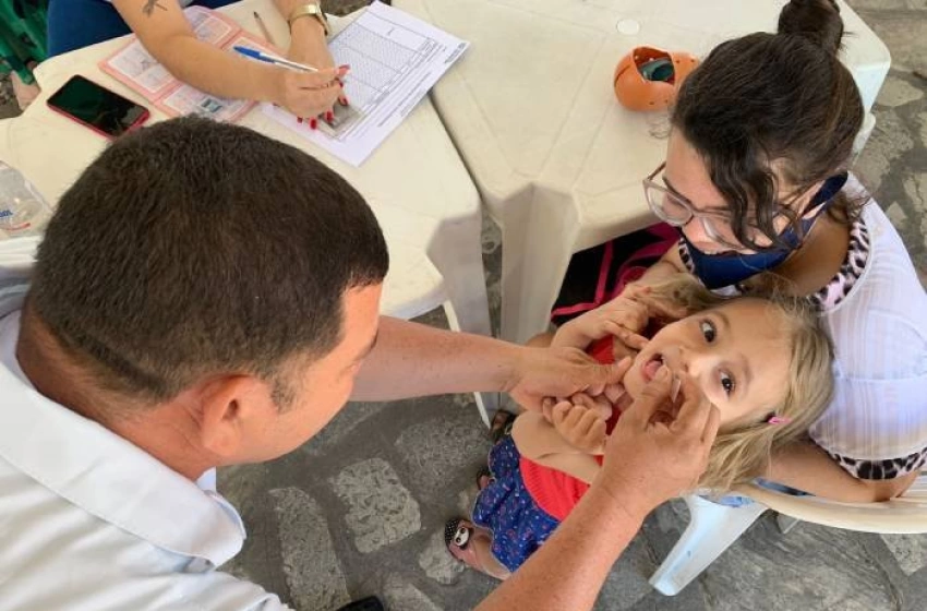 Imagem Campanha de Vacinação contra a Poliomielite