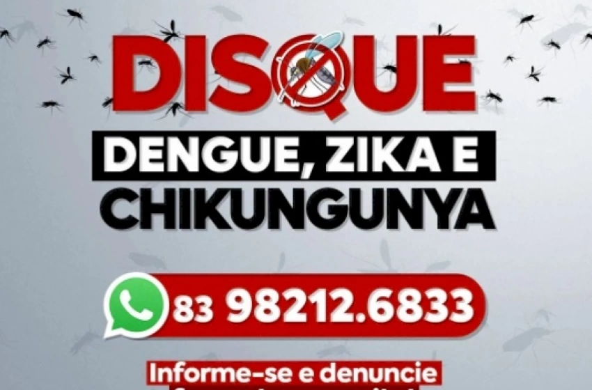 Imagem Disk deengue, zika e chikunguya
