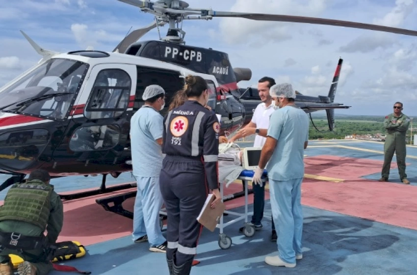 Imagem Transferência de paciente com AVC Isquêmico