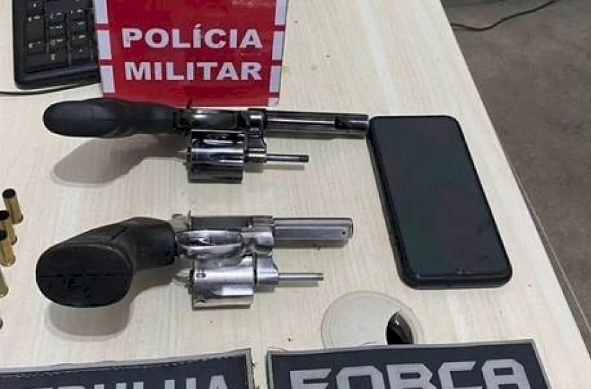Imagem Apreensão de armas de fogo em Cajazeiras