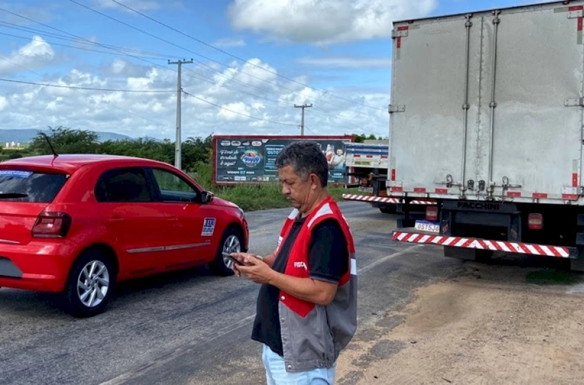 Imagem Blitz da Sefaz-PB en Cajazeiras 