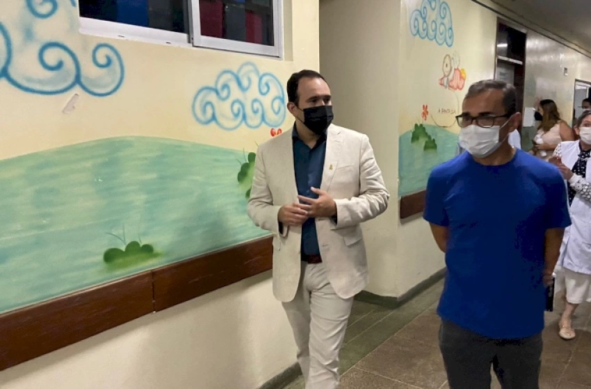 Imagem Missão do BID visita hospitais que receberão investimentos do Projeto Amar