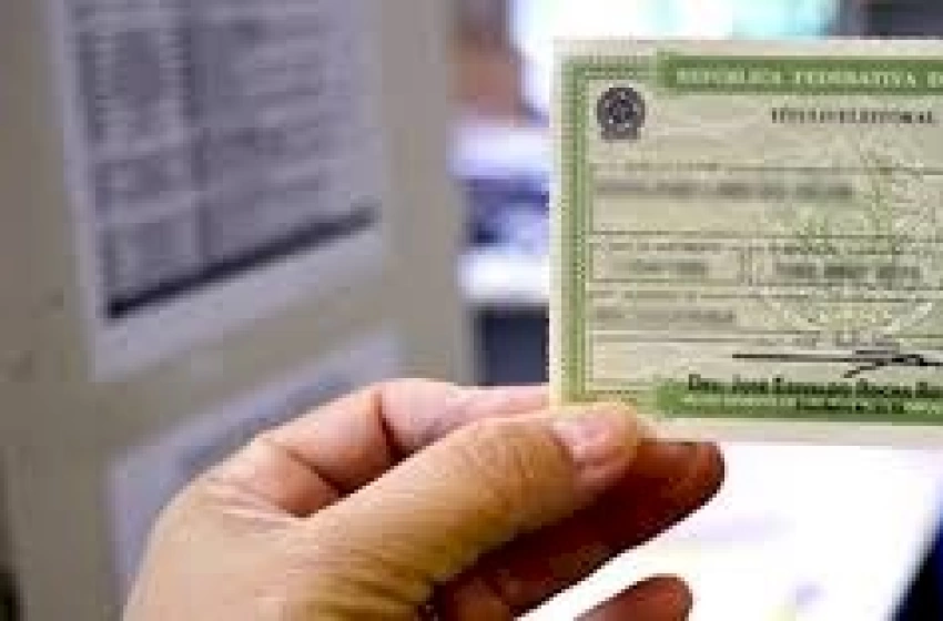 Imagem Prazo até 8 de maio para tirar o título eleitoral