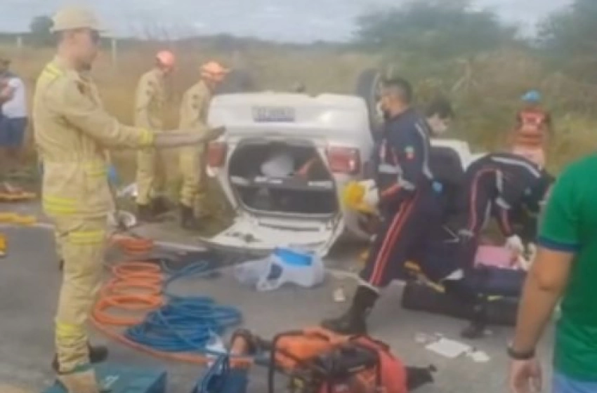Imagem Grave acidente com vítimas fatais, Sertão da Paraíba
