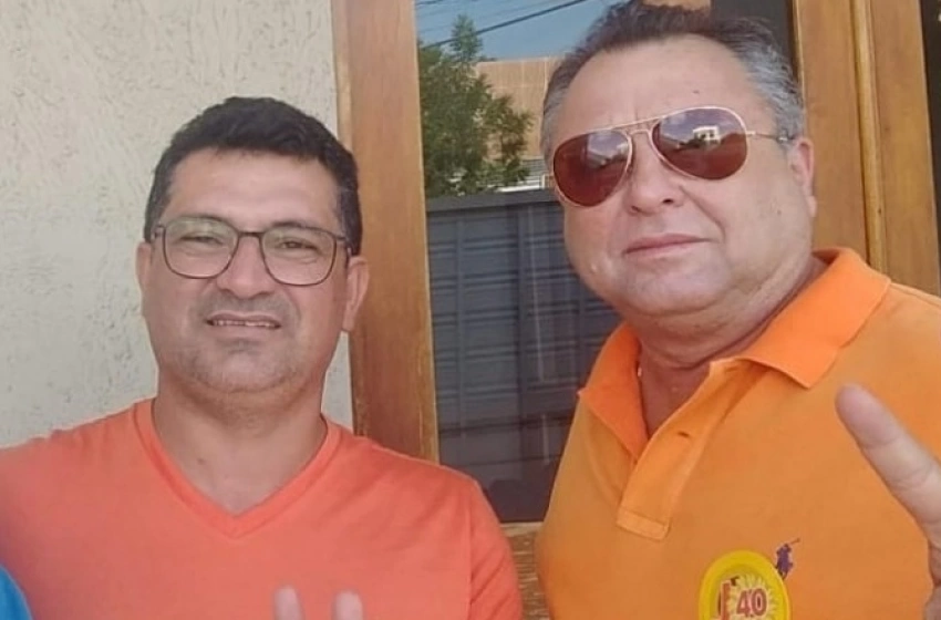 Imagem Prefeito, Luiz Claudino, e Airton Pires