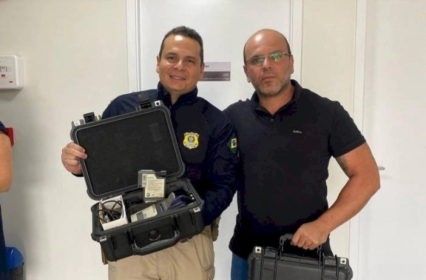 Imagem Doação de três bafômetros para a Superintendência de Trânsito e Transportes (STTrans)