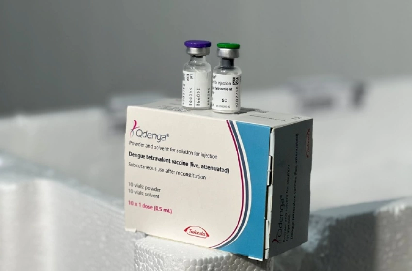 Imagem Vacinação contra a dengue, no estado da Paraíba