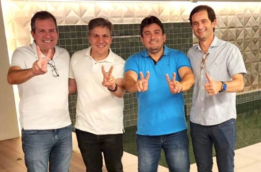 Imagem Fábio Tyrone, Guilherme Carvalho, Helder Carvalho, e Bosco Filho