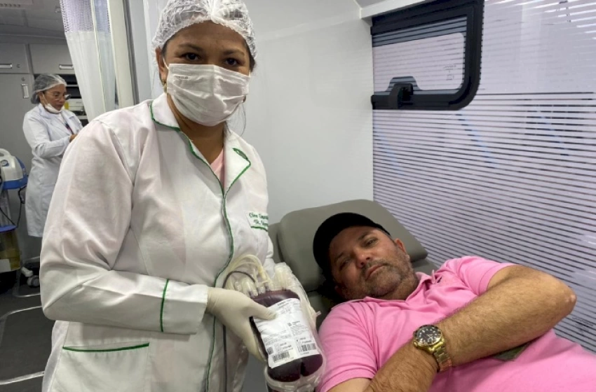 Imagem Coleta mais de 80 bolsas de sangue em Princesa Isabel