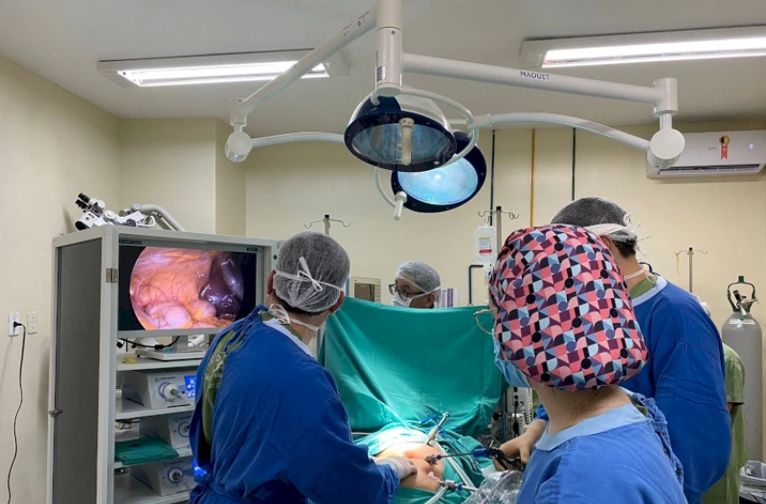 Imagem Hospital Arlinda Marques realiza primeira cirurgia por vídeo em menina de 13 anos