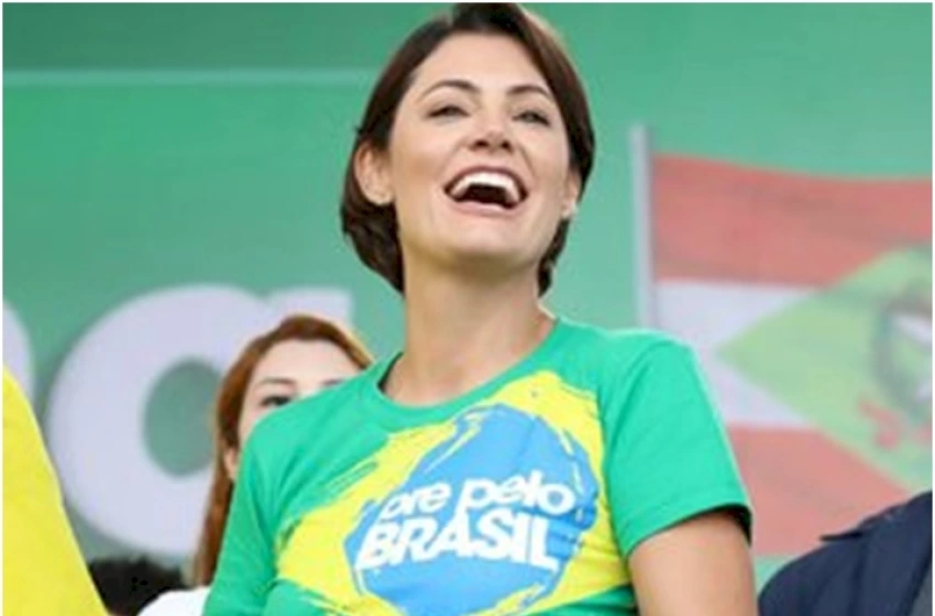 Imagem Michelle Bolsonaro, ex-primeira dama do Brasil