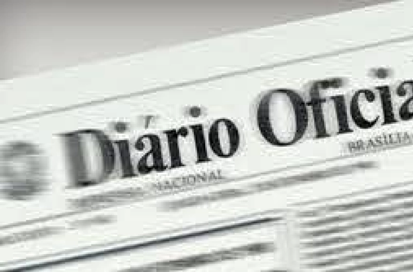 Imagem Diário Oficial