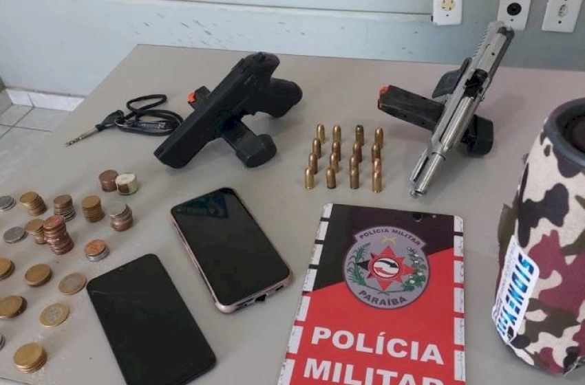 Imagem Material ilícito apreendido em ação da Polícia Militar
