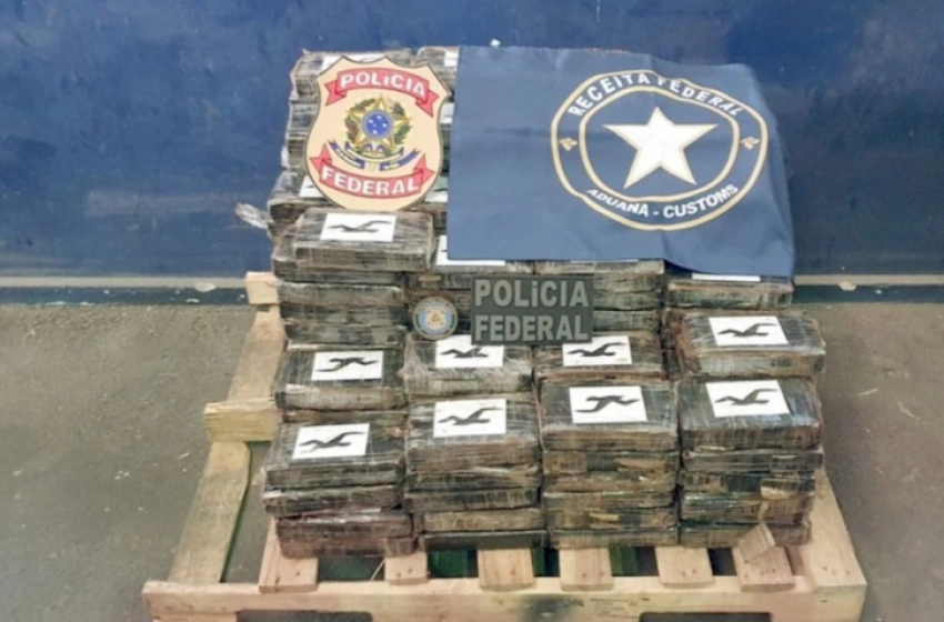 Imagem Droga apreendida pela Polícia Federal