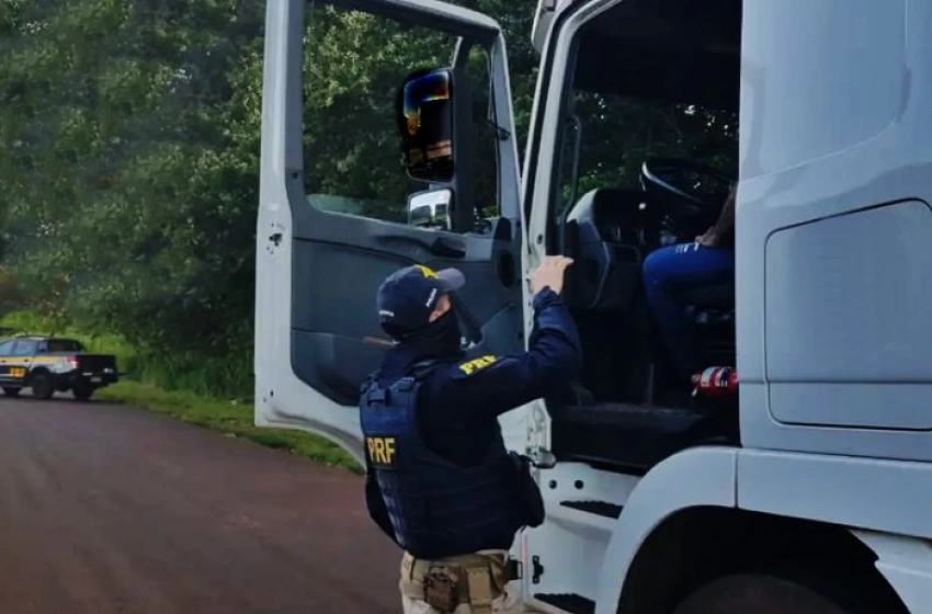 Imagem Flagra de condutor sem curso especializado transportando produto perigoso