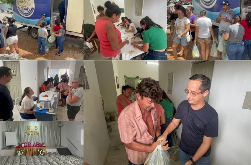 Imagem Entregas de Cestas Básicas